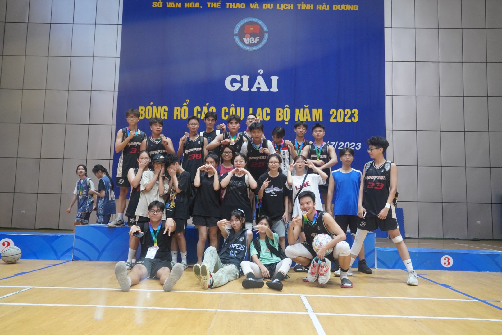Nguyễn Trãi Hoopers - Câu lạc bộ Bóng rổ trường THPT Chuyên Nguyễn Trãi mang về giải Ba tại Giải Bóng rổ các câu lạc bộ tỉnh Hải Dương năm 2023